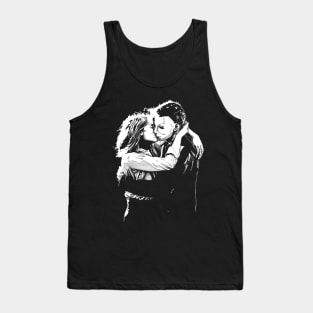 LOVE - Michael Myers and Laurie Strode Tank Top